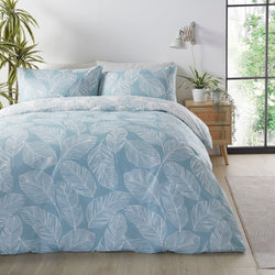 Matteo Duvet Cover Set by Fusion in Duck Egg - Duvet Cover Set - Fusion