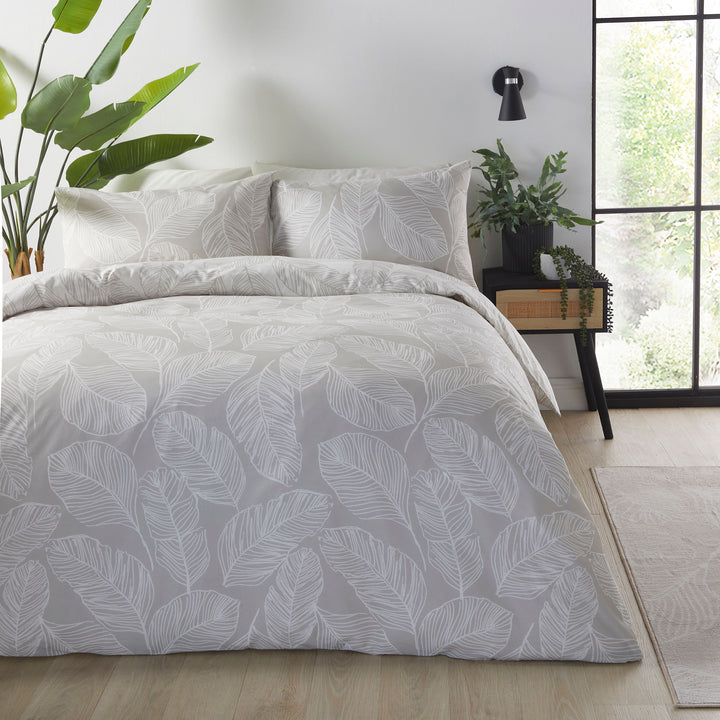 Matteo Duvet Cover Set by Fusion in Natural - Duvet Cover Set - Fusion