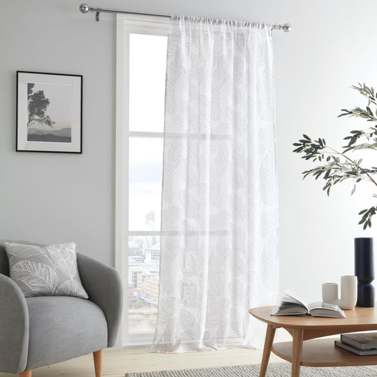 Matteo Voile Panel in Grey