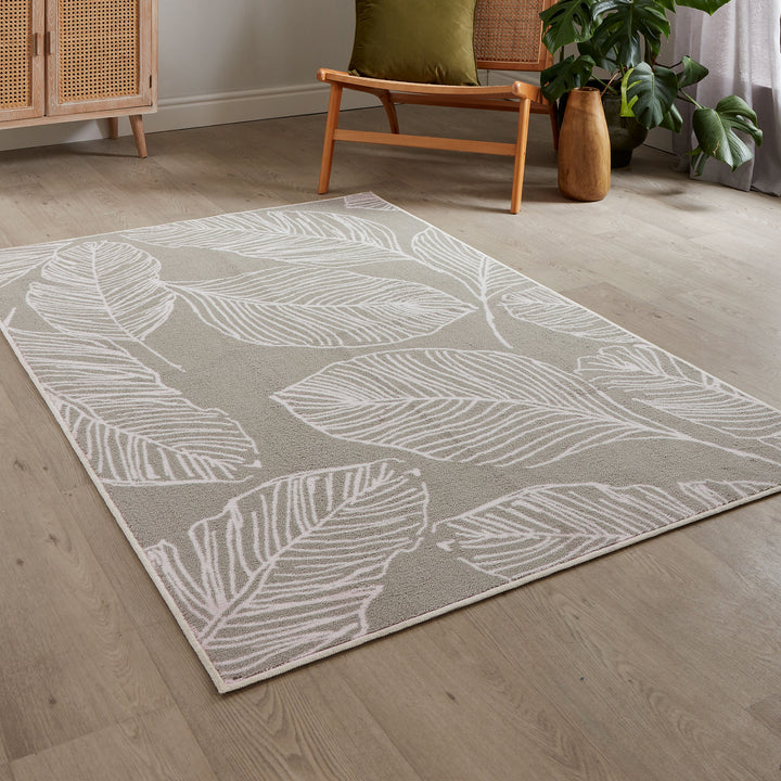 Matteo Washable Rug by Fusion in Natural 120 x 180cm - Washable Rug - Fusion