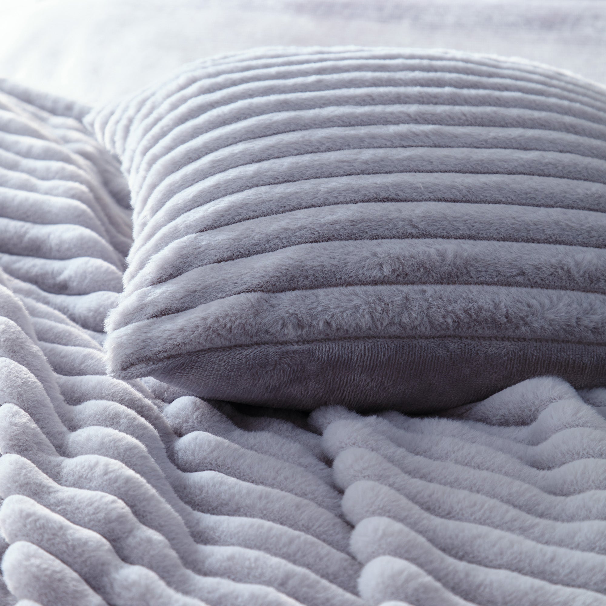 Morritz Throw by Appletree Hygge in Grey 130 x 180cm - Throw - Appletree Hygge