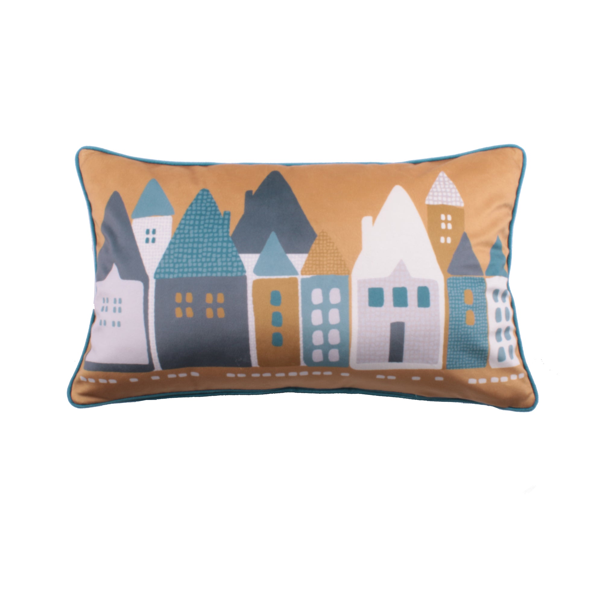 Nordica Cushion by Fusion in Ochre 30 x 50cm - Cushion - Fusion