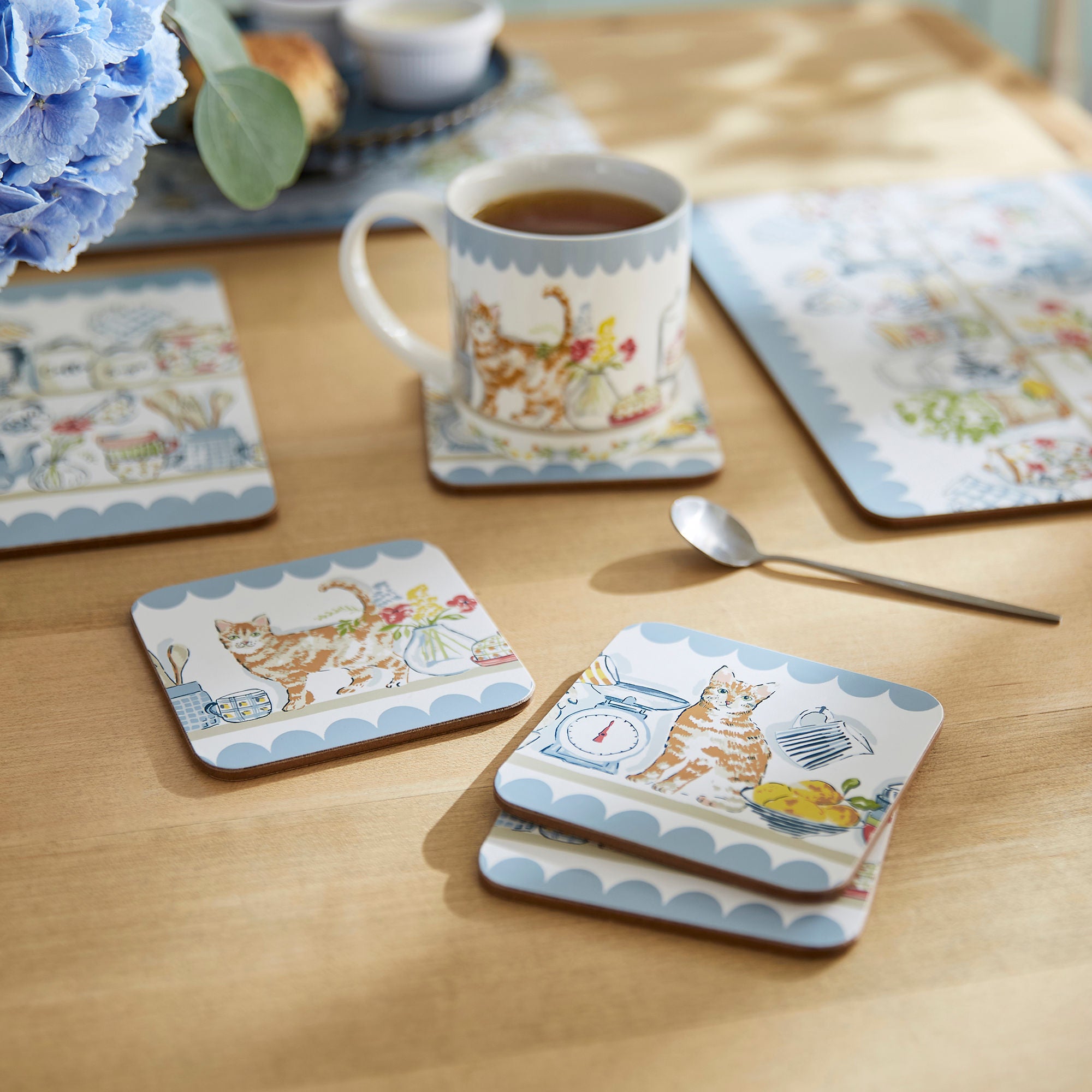 Ulster Weavers Pantry Cats Mug - New Bone China 250ml in Multi - Mug - Ulster Weavers