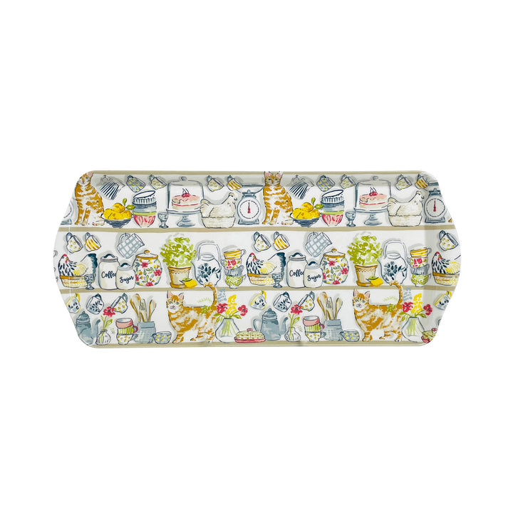 Ulster Weavers Pantry Cats Tray - Small One Size in Multi - Tray - Ulster Weavers