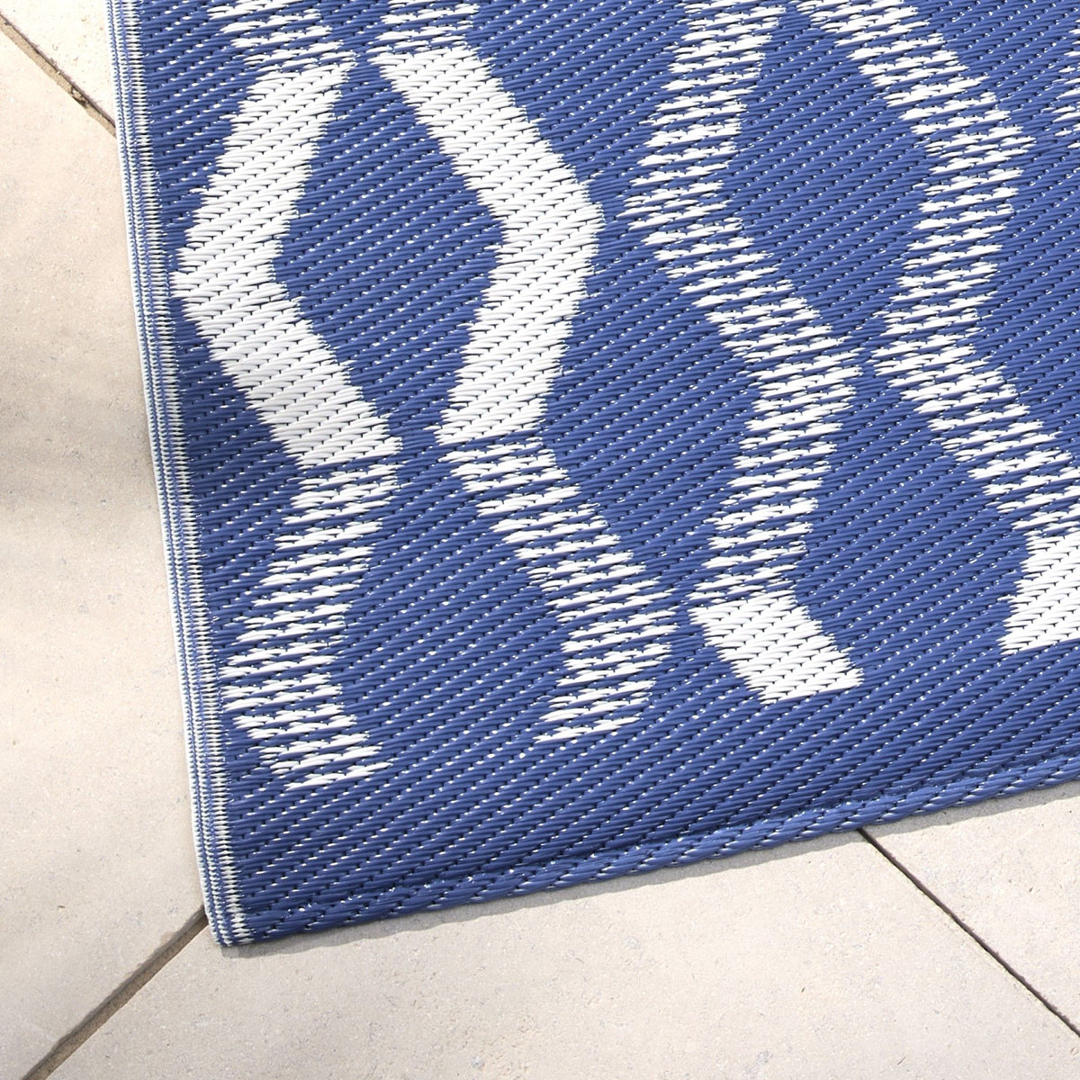 Rico Outdoor Rug in Blue 120 x 170cm – Ulster Weavers