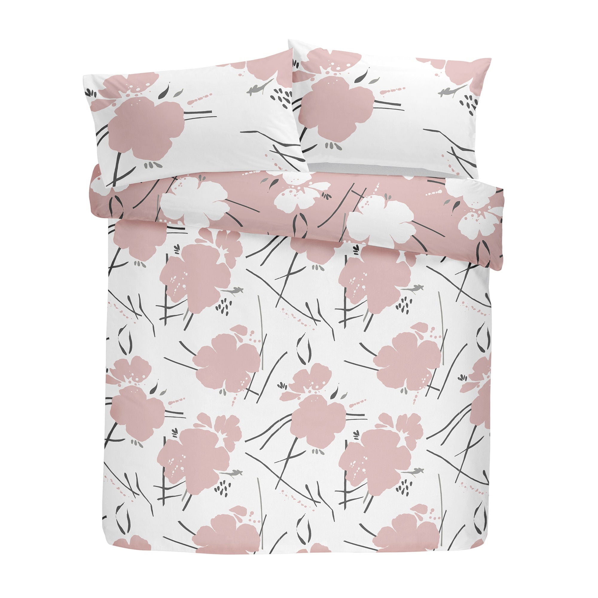 Starline Duvet Cover Set by Dreams & Drapes in Blush - Duvet Cover Set - Dreams & Drapes