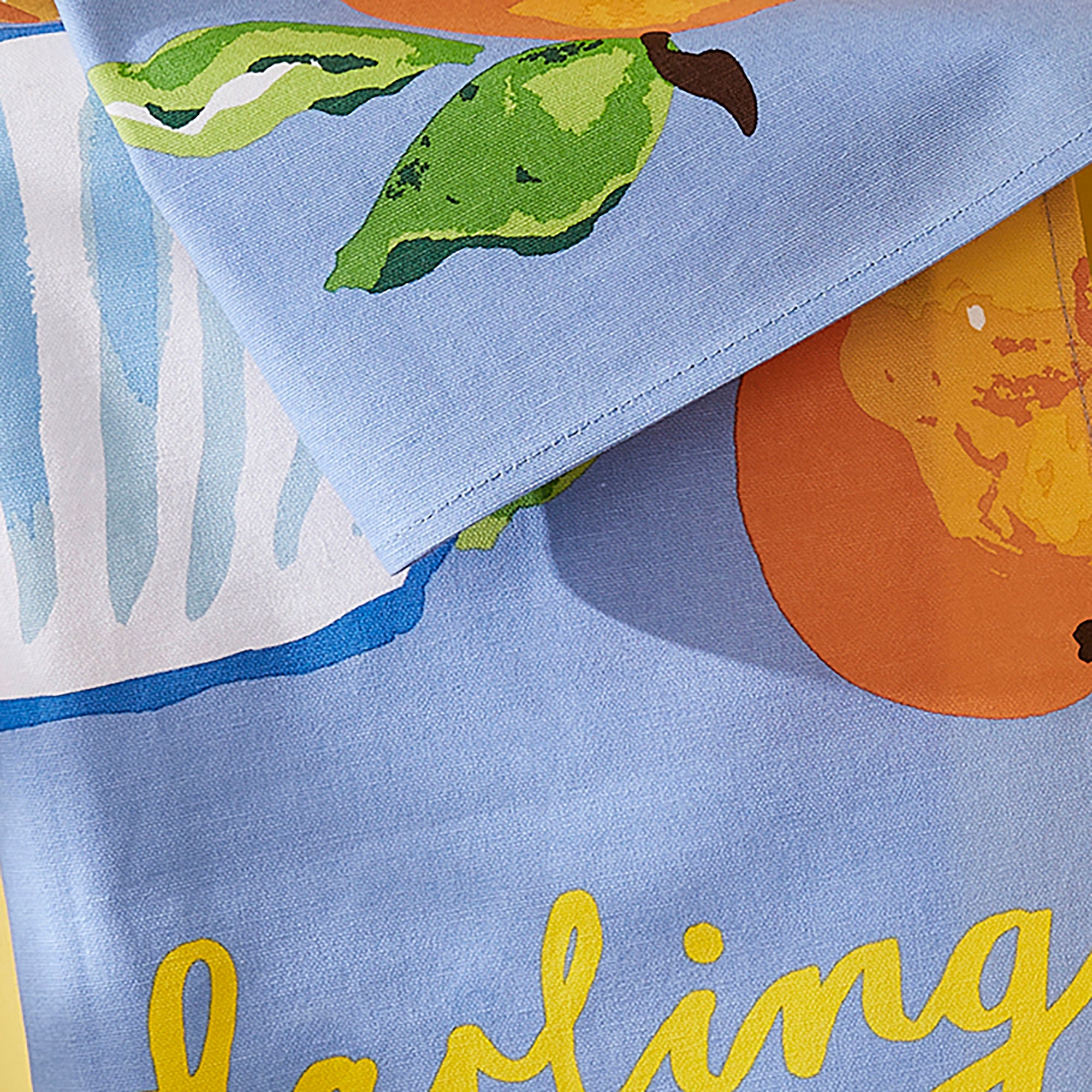 Ulster Weavers Summer Fruits Tea Towel - Cotton One Size in Blue - Tea Towel - Ulster Weavers