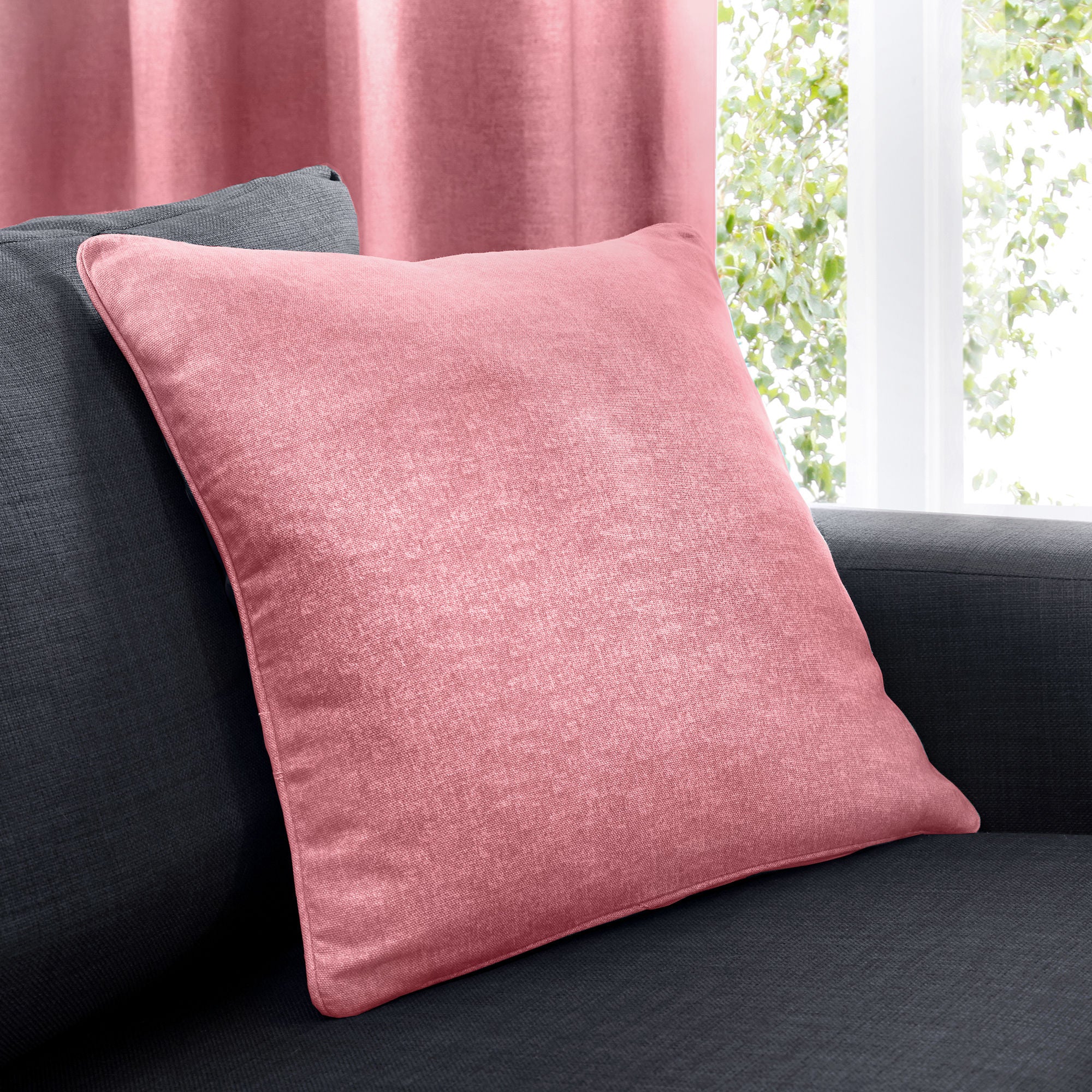 Sorbonne Cushion by Fusion in Blush 43 x 43cm - Cushion - Fusion