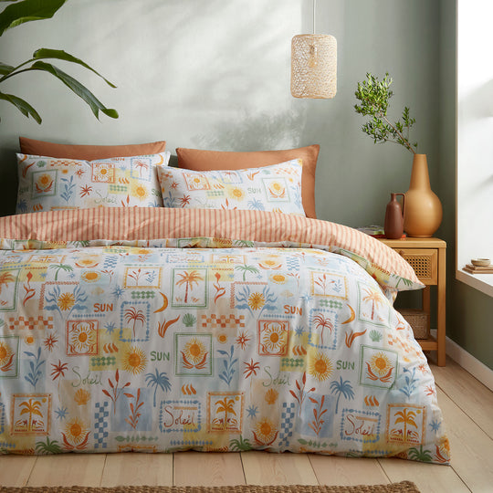 Soleil Duvet Cover Set in Multi