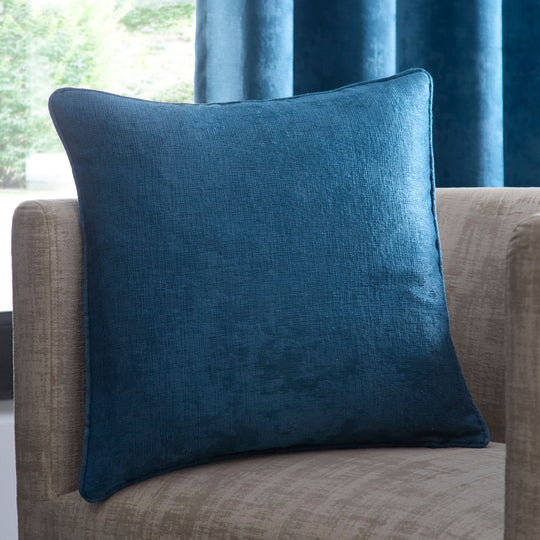 Strata Cushion in Teal 43 x 43cm