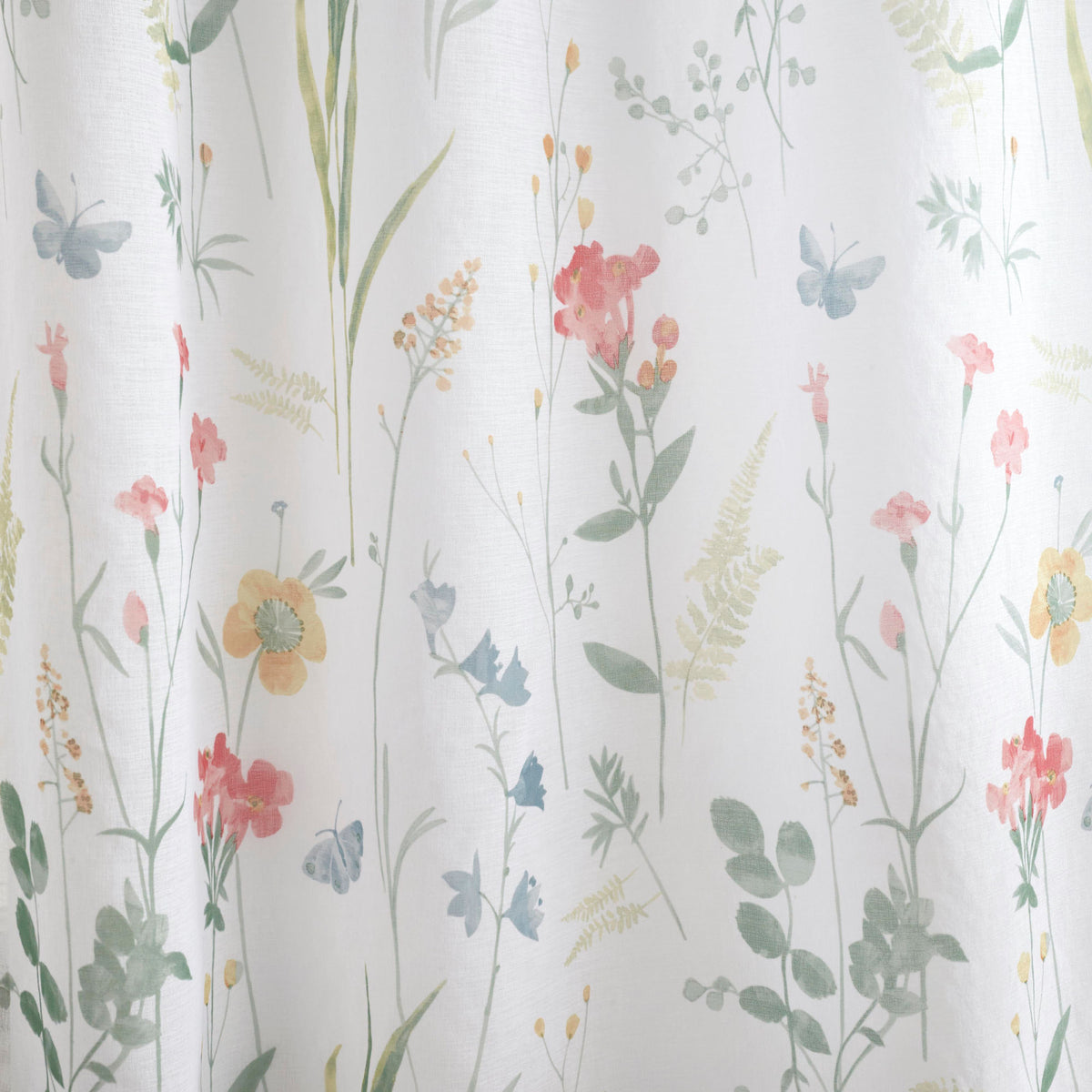 Spring Glade Voile Panel in Multicolour – Ulster Weavers