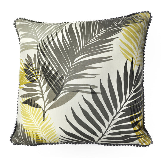 Tropical Cushion in Ochre 43 x 43cm