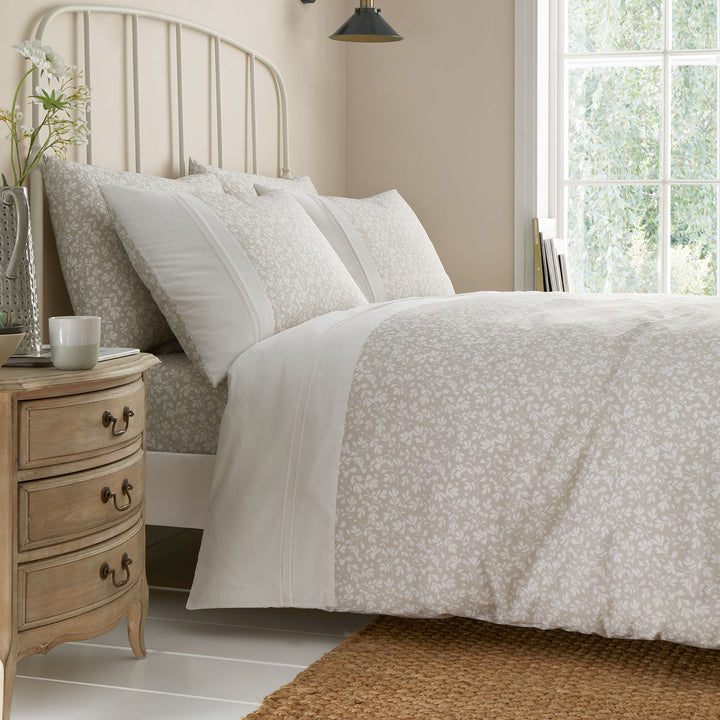 Tess Duvet Cover Set by Dreams & Drapes Decorative in Natural - Duvet Cover Set - Dreams & Drapes Decorative