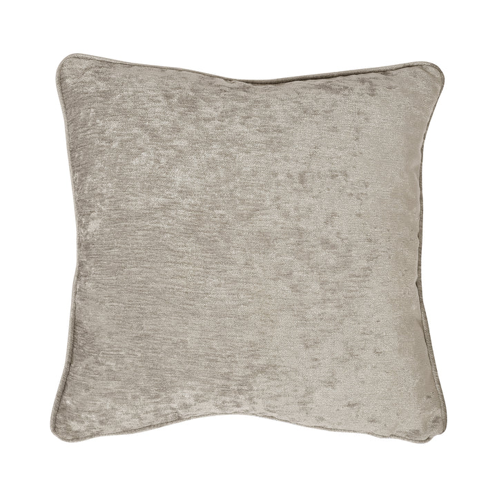 Textured Chenille Cushion by Curtina in Natural 43 x 43cm - Cushion - Curtina