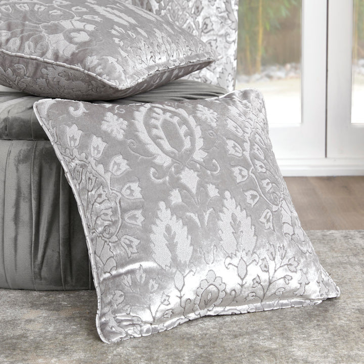 Trinity Cushion by Curtina in Silver 43 x 43cm - Cushion - Curtina