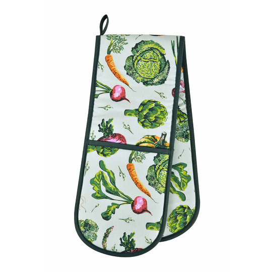 Vegetable Medley Double Oven Glove in Multicolour