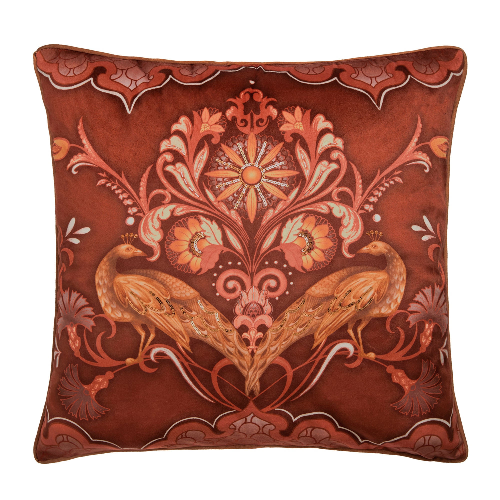 Veritas Cushion in Spice 55 x 55cm
