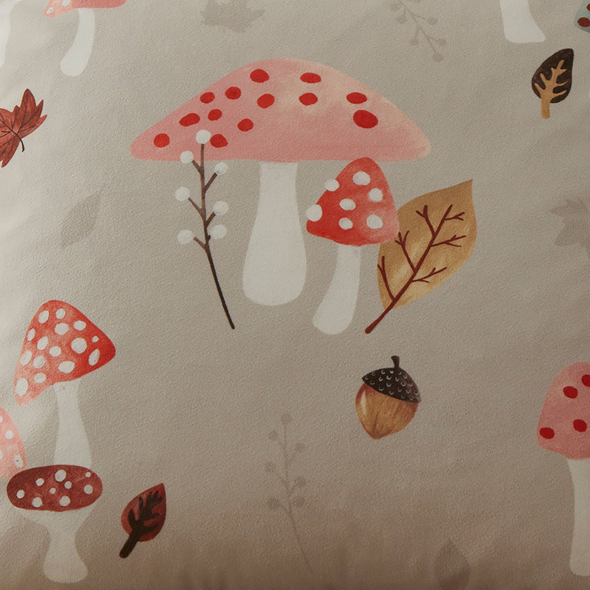 Woodland Dreams Cushion in Chocolate 43 x 43cm - Cushion - Fusion