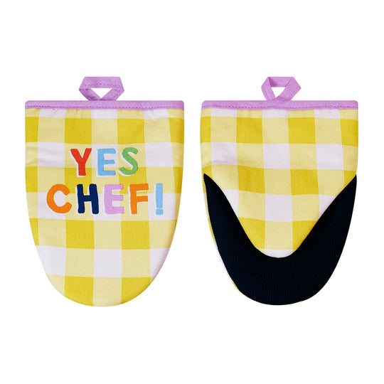 Yes Chef Microwave Mitts Pair in Multicolour