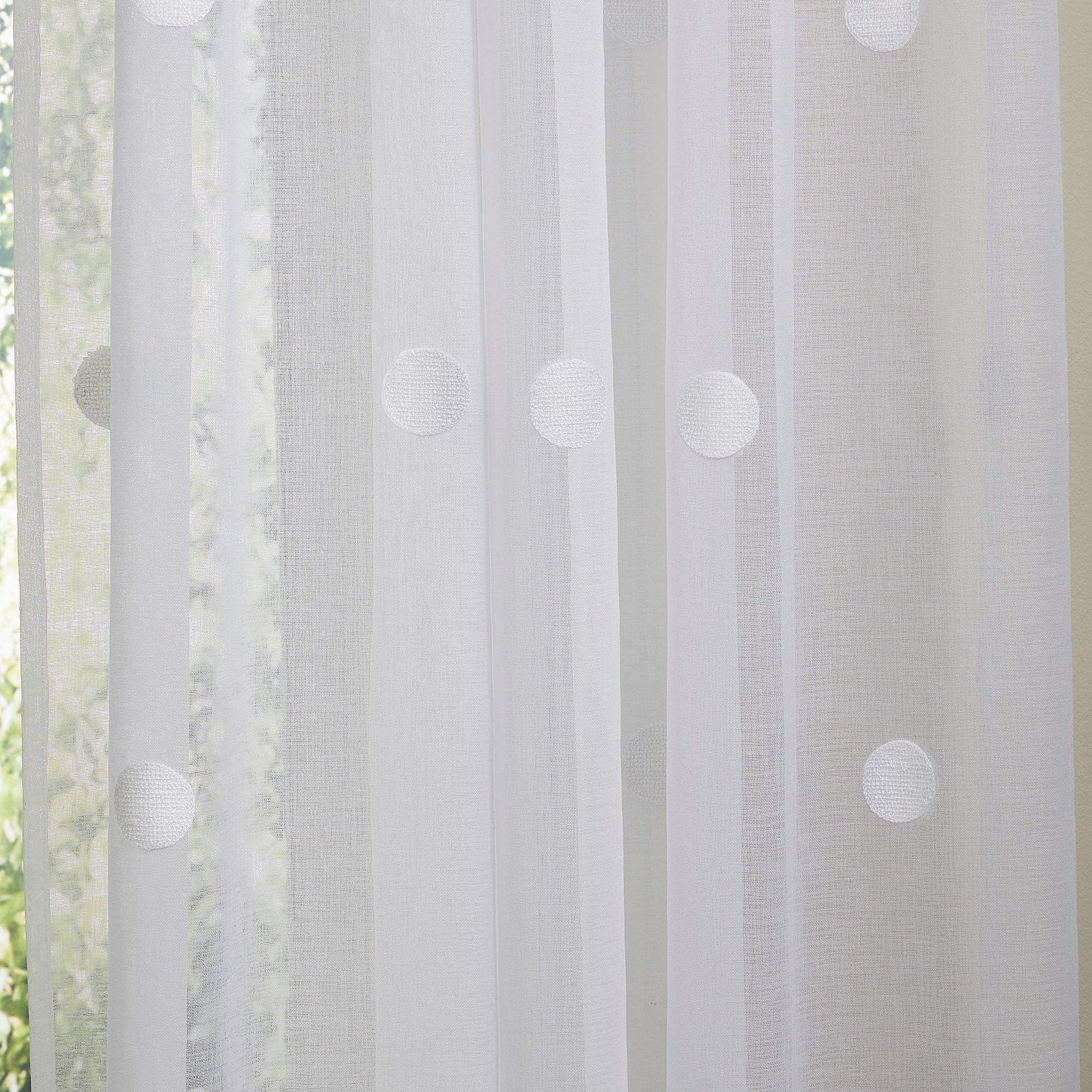 Zara Voile Panel by Appletree Boutique in White - Voile Panel - Appletree Boutique