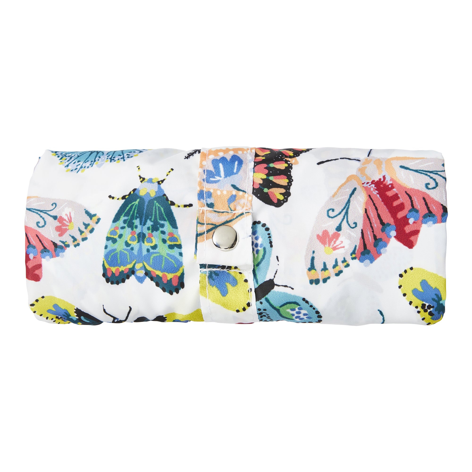 Ulster Weavers Butterfly House Foldable Tote Bag Medium in Multi - Roll-Up Bag - Ulster Weavers