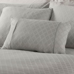 Croma Cushion by Dreams & Drapes Woven in Silver 30 x 50cm - Cushion - Dreams & Drapes Woven