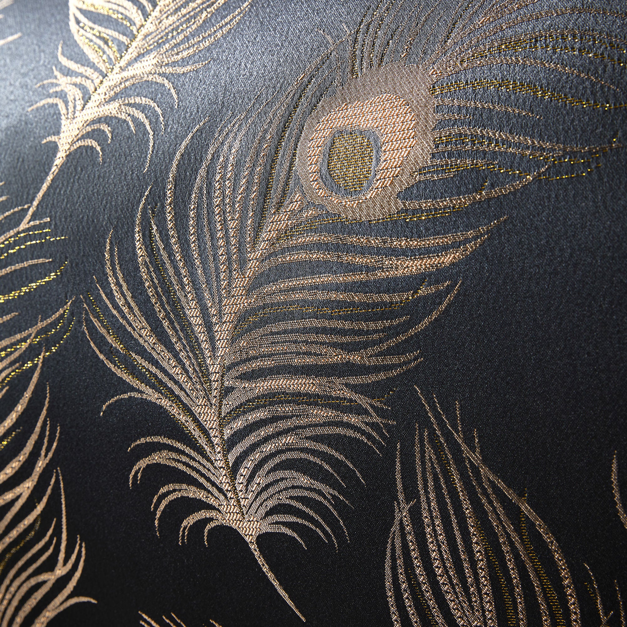 Dandy Duvet Cover Set by Laurence Llewelyn-Bowen in Black & Gold - Duvet Cover Set - Laurence Llewelyn-Bowen