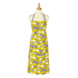 Ulster Weavers Cotton Apron - Dotty Sheep (100% Cotton, Yellow) - Apron - Ulster Weavers
