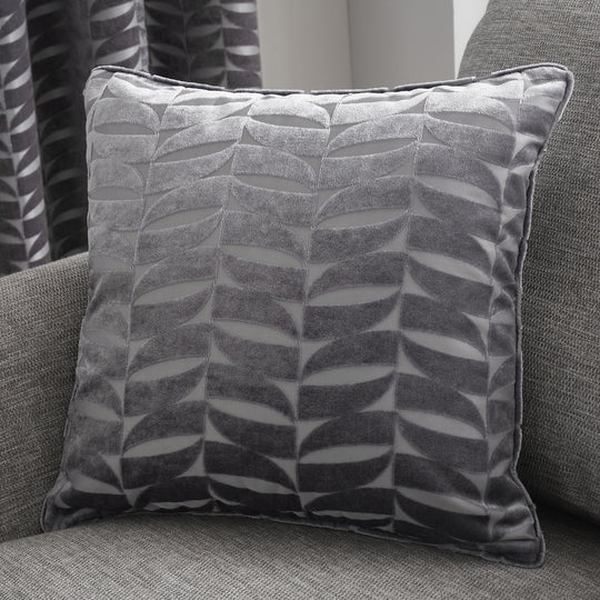 Kendal Cushion in Charcoal 43 x 43cm