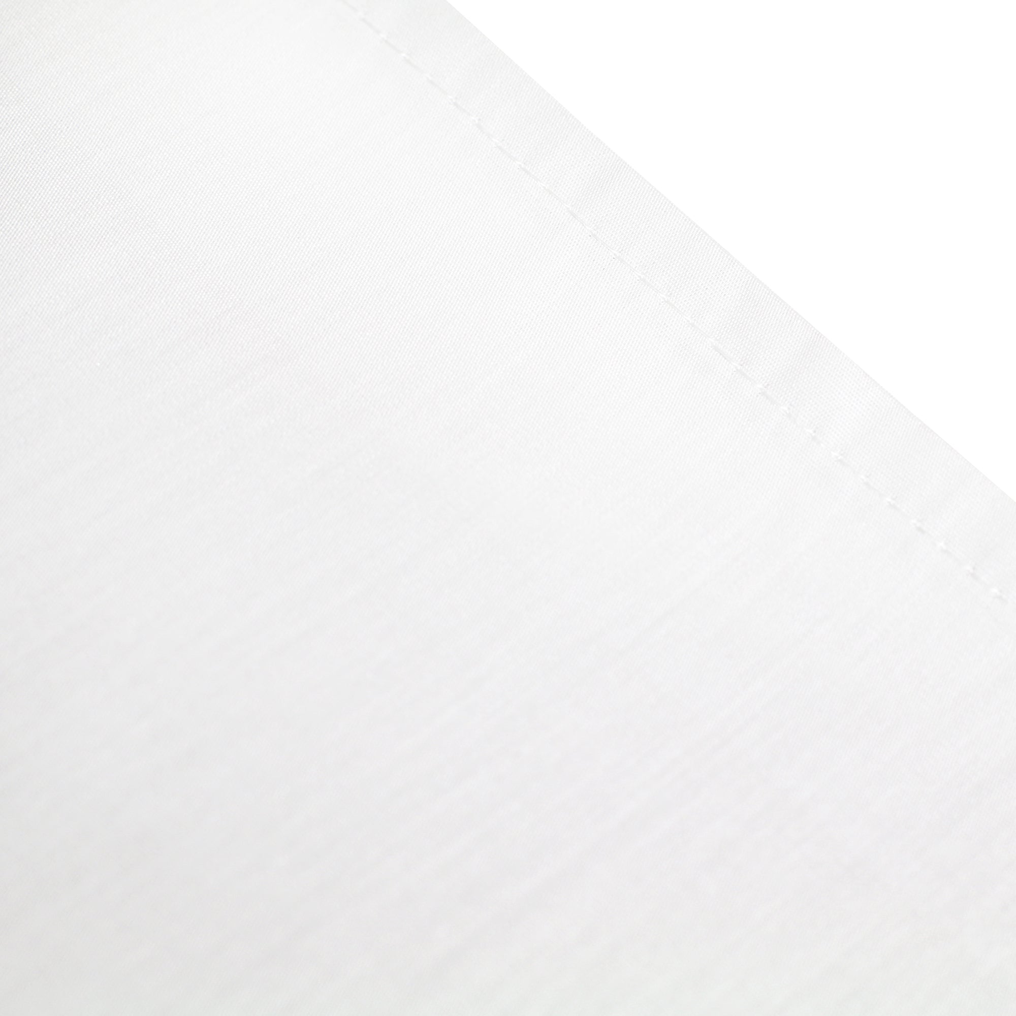 Plain Dye 32cm Fitted Bed Sheet by Serene in White - 32cm Fitted Bed Sheet - Serene