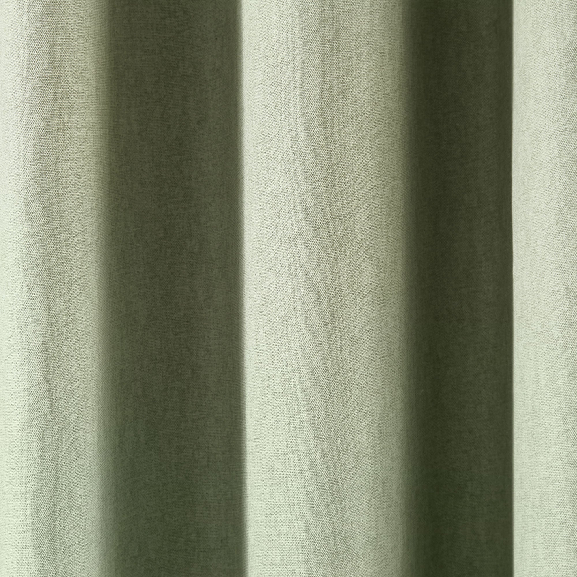 Sorbonne Pair of Eyelet Curtains by Fusion in Green - Pair of Eyelet Curtains - Fusion