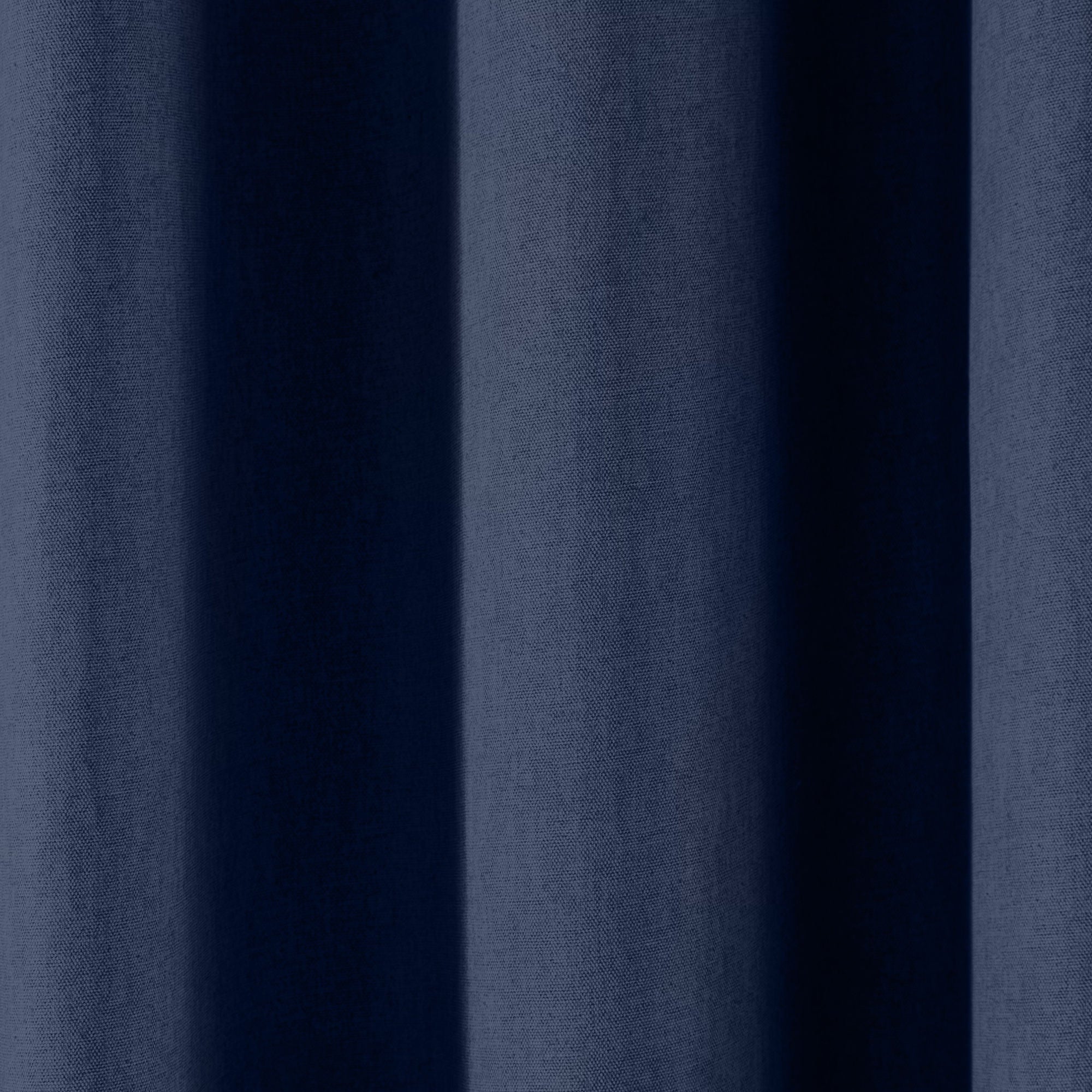 Sorbonne Pair of Eyelet Curtains by Fusion in Navy - Pair of Eyelet Curtains - Fusion