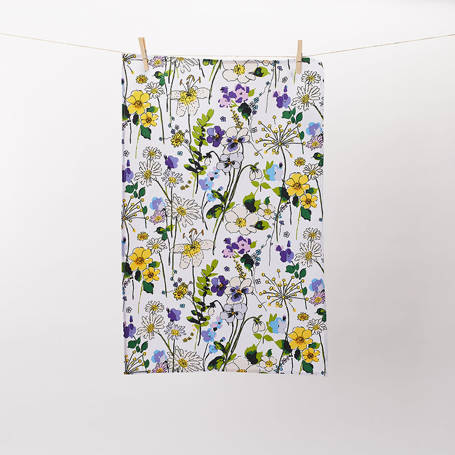 Ulster Weavers Cotton Tea Towel - Wildflower (100% Cotton) - Tea Towel - Ulster Weavers