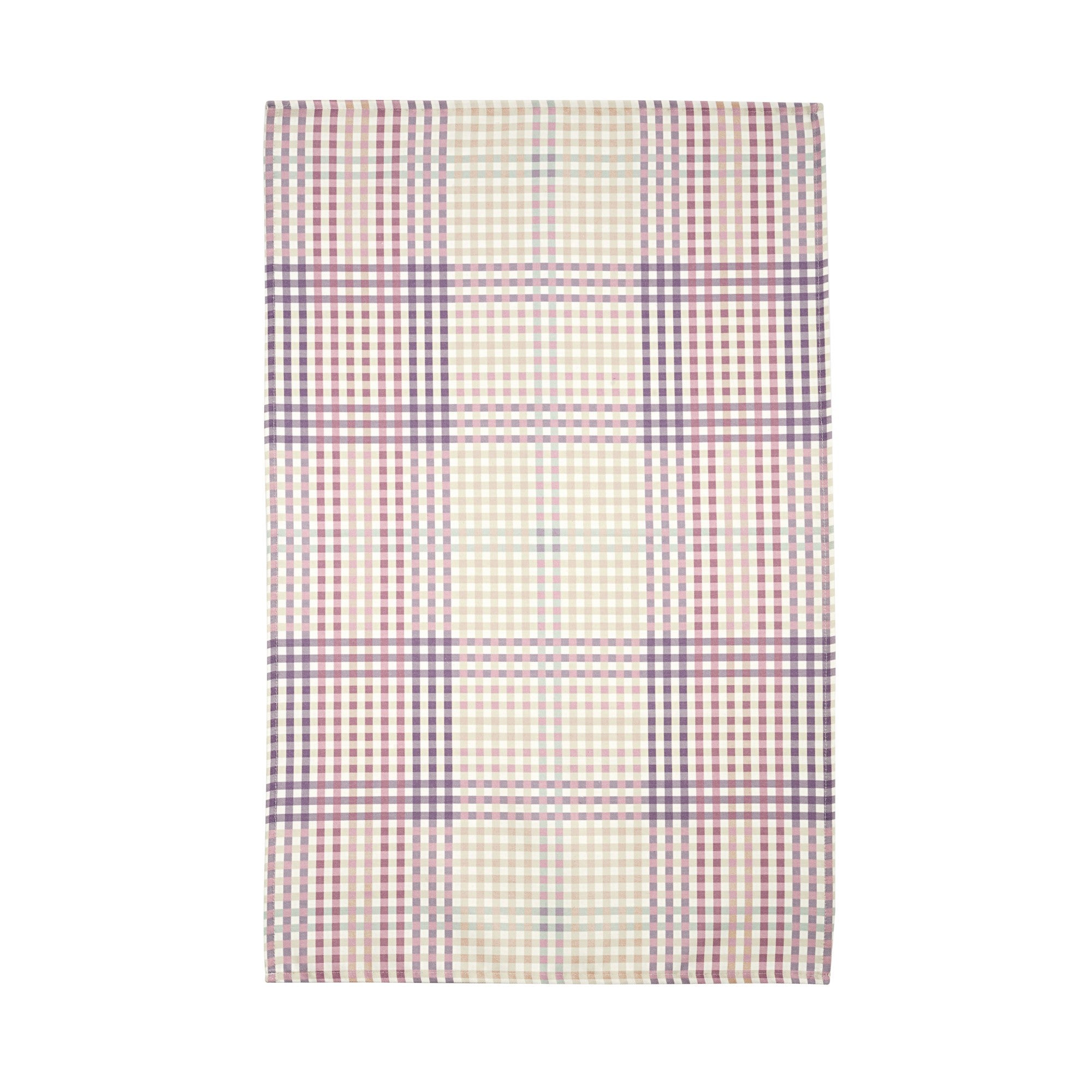 Ulster Weavers Cotton Tea Towel (2 Pack) - Mourne Heather (Recycled Cotton/Polyester Blend, Purple) -  - Ulster Weavers