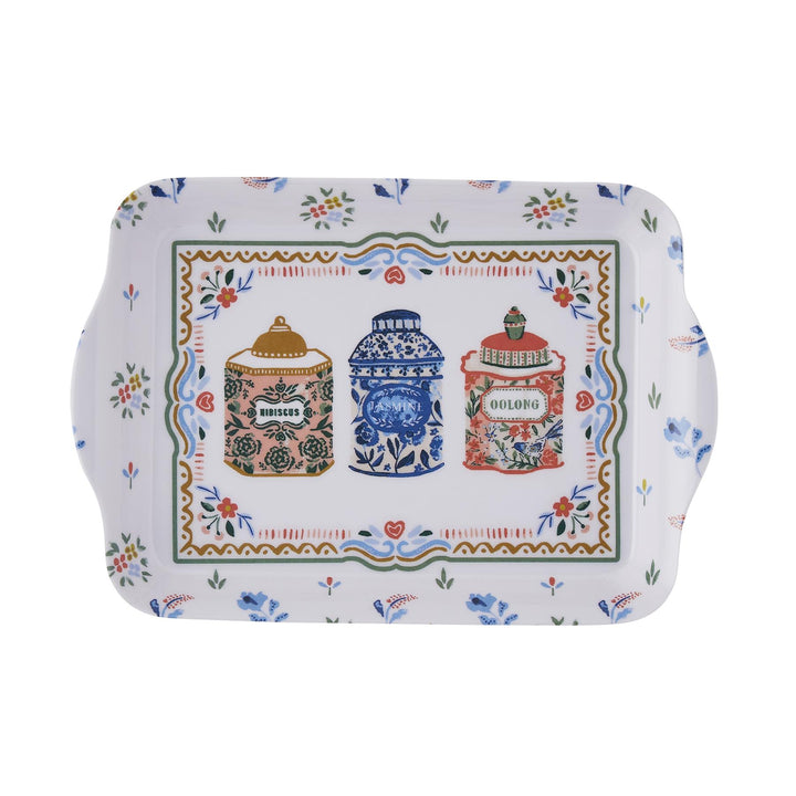 Ulster Weavers Tea Tins Tray - Scatter  One Size in Multi - Tray - Ulster Weavers