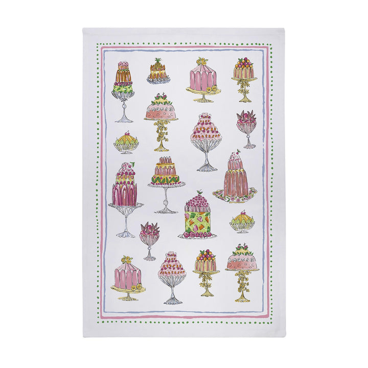 Ulster Weavers Vintage Jellies Tea Towel - Cotton One Size in Pink - Tea Towel - Ulster Weavers