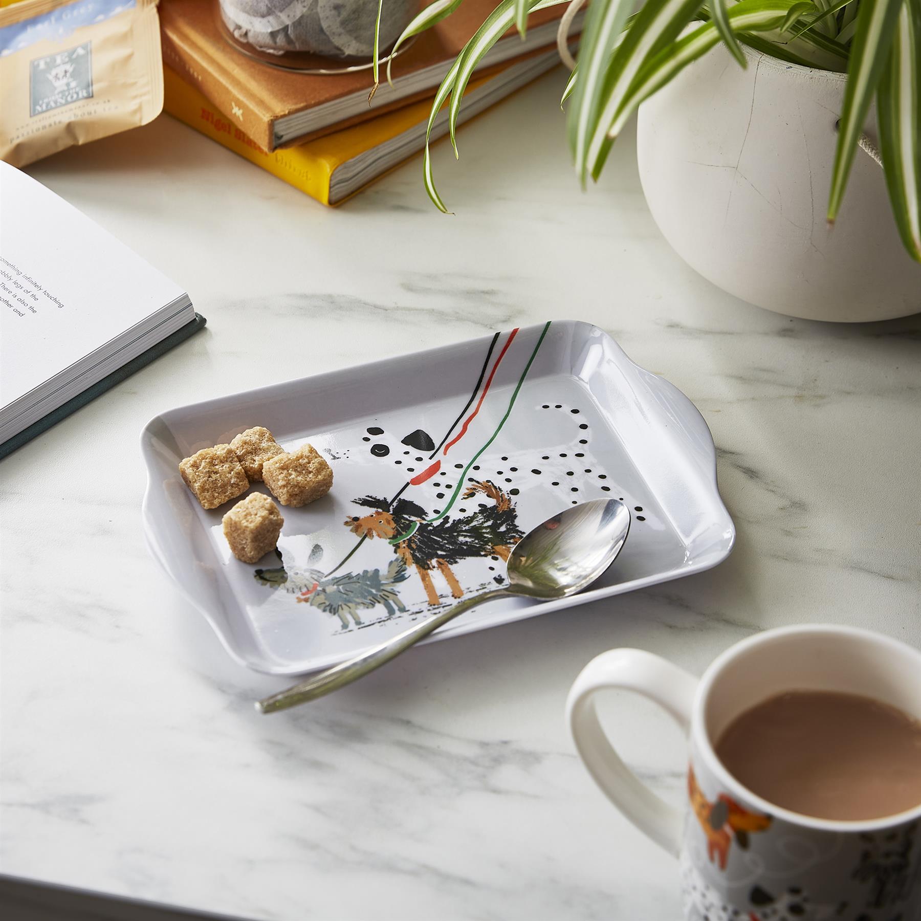 Ulster Weavers Dog Days Tray - Scatter  One Size in Grey - Tray - Ulster Weavers