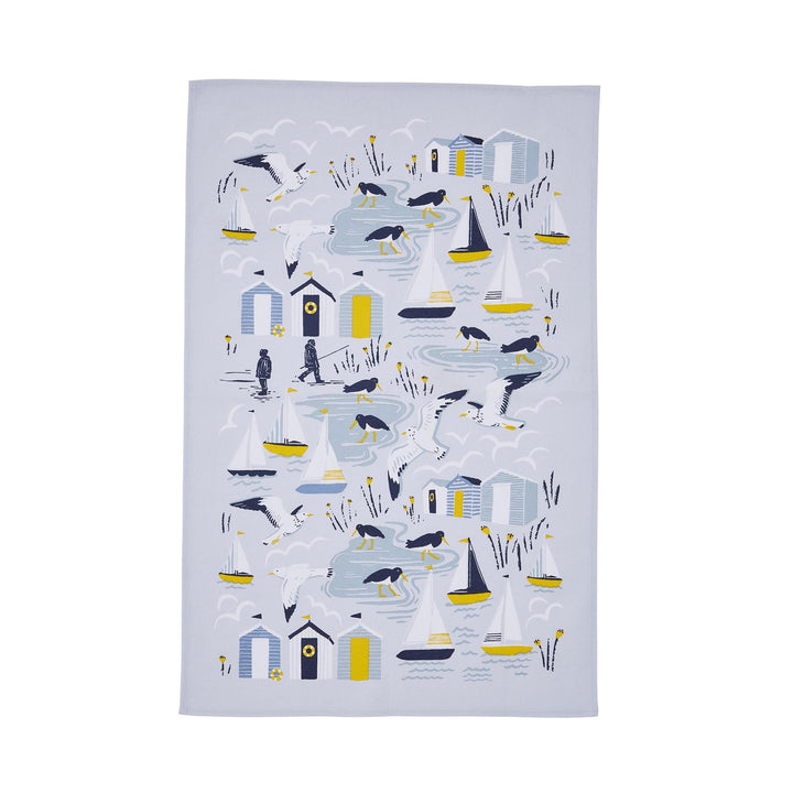 Ulster Weavers Seashore Tea Towel - Cotton One Size in Blue - Tea Towel - Ulster Weavers