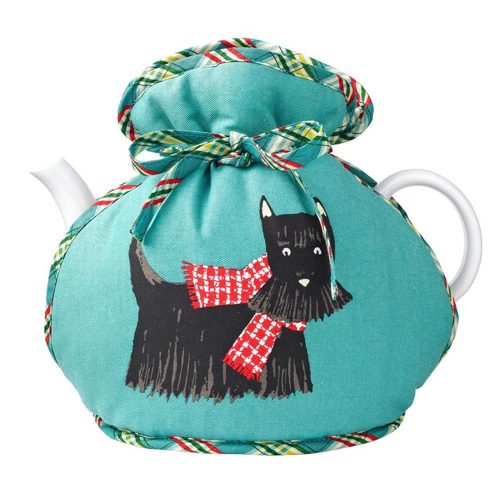 Ulster Weavers Muff Tea Cosy - Hound Dog (100% Cotton Outer; 100% Polyester wadding; CE marked, Turqouise, 6 Cup Teapot) - Tea Cosy - Ulster Weavers