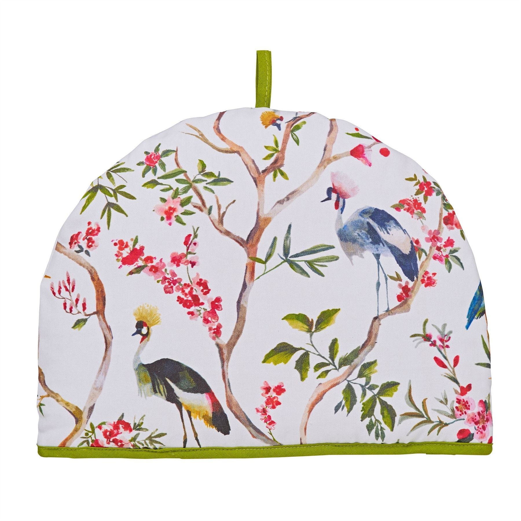 Ulster Weavers Tea Cosy - Oriental Birds (100% Cotton Outer; 100% Polyester wadding; CE marked, 6 Cup Teapot) - Tea Cosy - Ulster Weavers