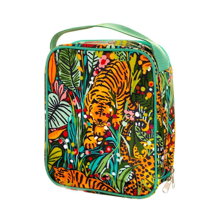 Ulster Weavers Lunch Bag - Menagerie (Cotton with PVC Coating, Green) - Lunch Bag - Ulster Weavers