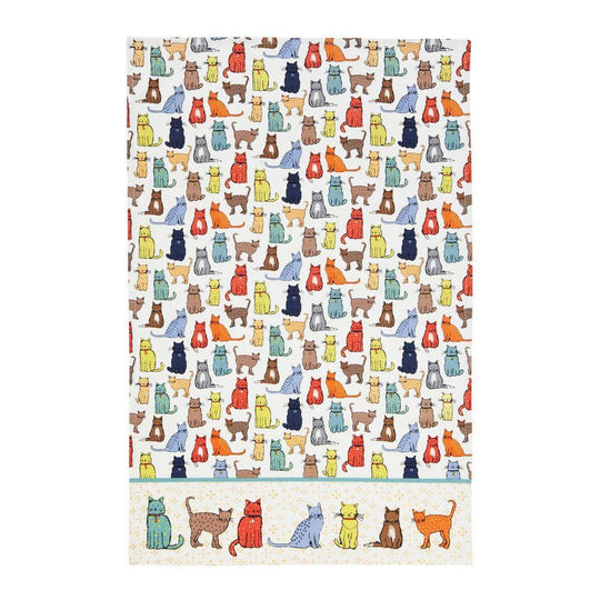 Catwalk Cotton Tea Towel in Multicolour