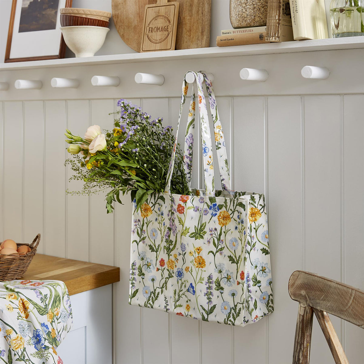 Ulster Weavers Cottage Garden Shoulder Bag - PVC One Size in Multi