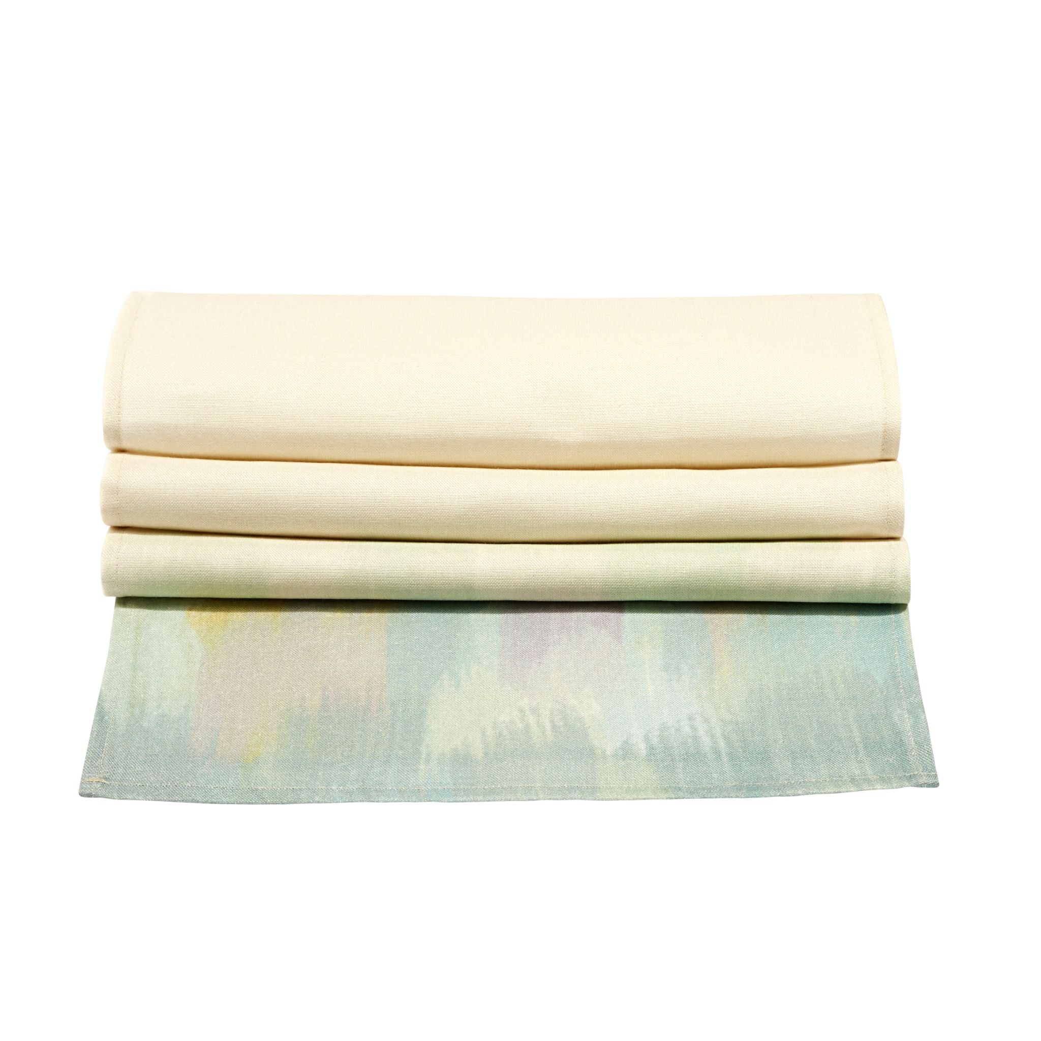 Ulster Weavers Table Runner Small - Murlough (100% Linen, Aqua) - Table Runners - Ulster Weavers