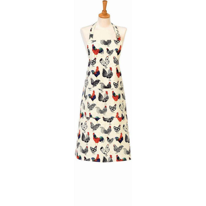 Ulster Weavers Cotton Apron - Rooster (100% Cotton, Orange) - Apron - Ulster Weavers