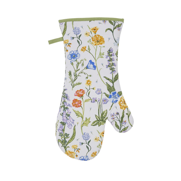 Ulster Weavers Cottage Garden Gauntlet Oven Glove One Size in Multi - Gauntlet Oven Glove - Ulster Weavers