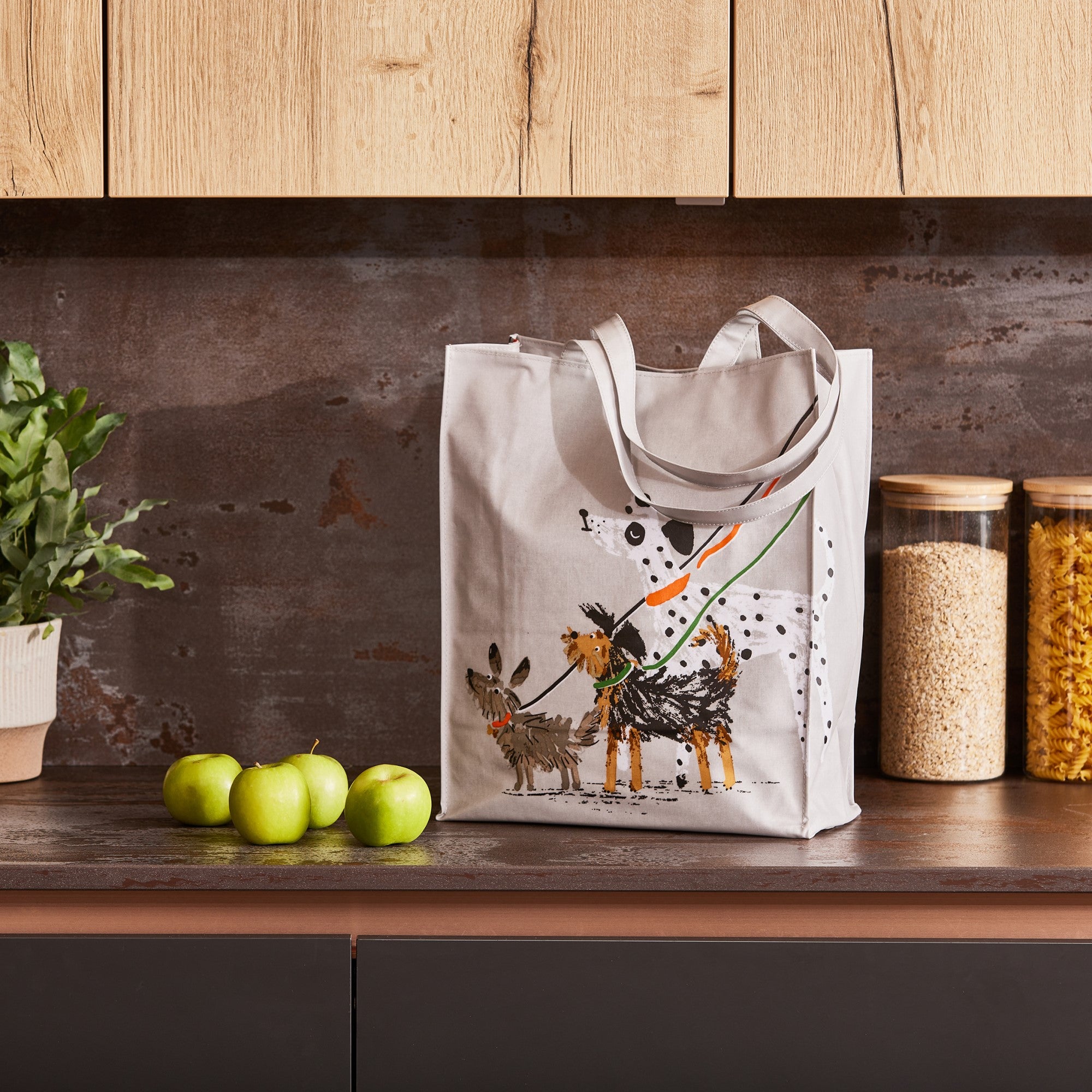 Ulster Weavers Dog Days PVC Bag - Medium in Grey - Bag - Ulster Weavers