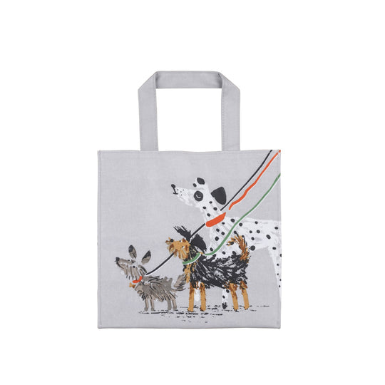 Dog Days PVC Bag Small in Grey