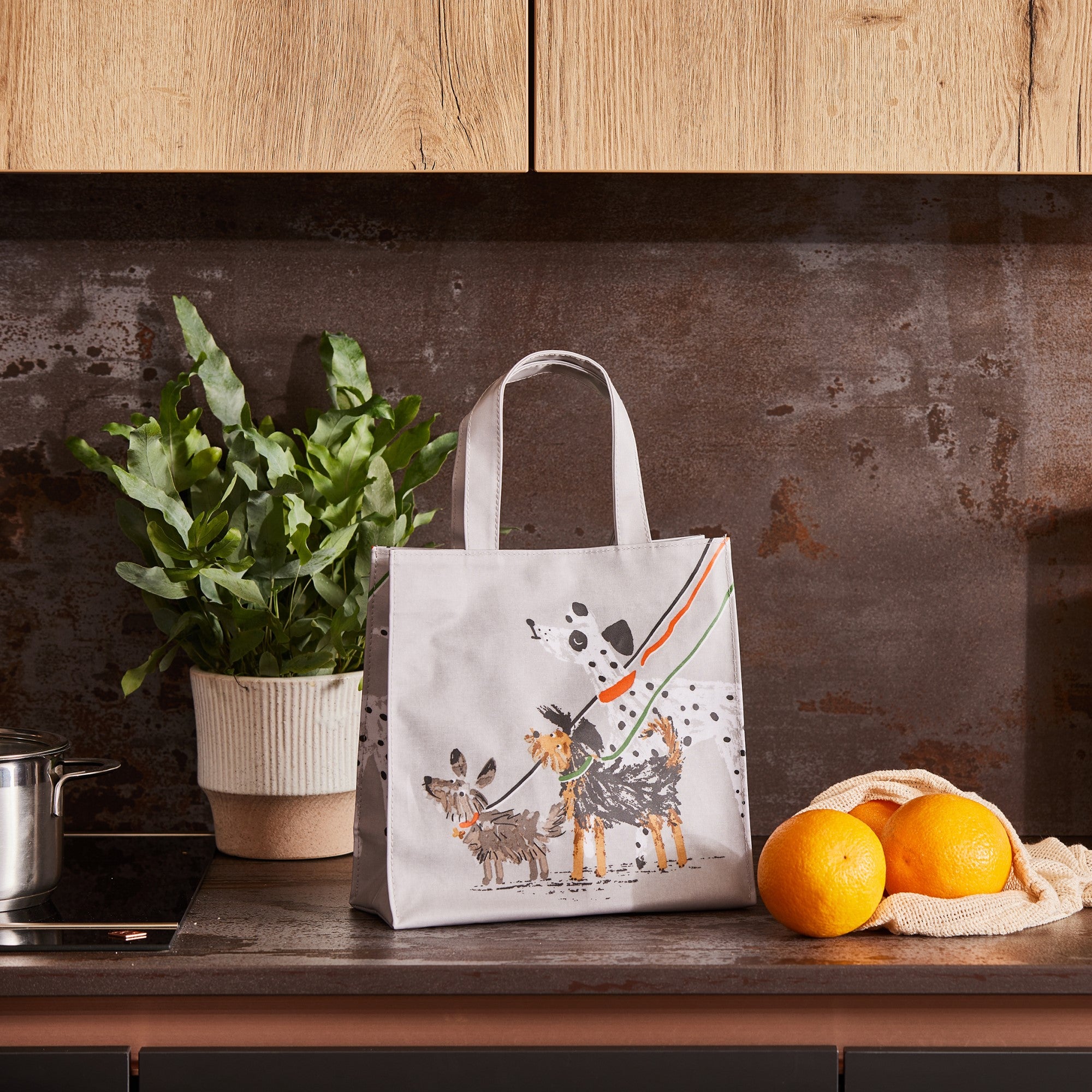 Ulster Weavers Dog Days PVC Bag - Small in Grey - Bag - Ulster Weavers