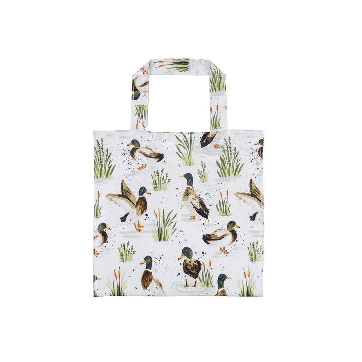 Ulster Weavers Farmhouse Ducks PVC Bag - Small in Sage